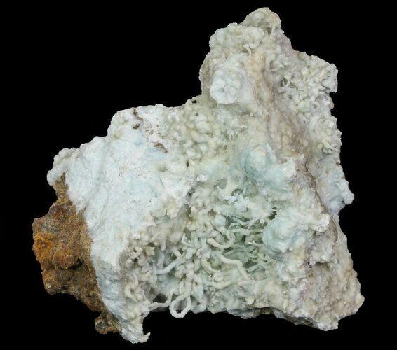 Blue-Green, Botryoidal Aragonite Formation - China #63910